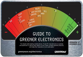 Thumbnail image for Greenpeace Guide to Greener Electronics